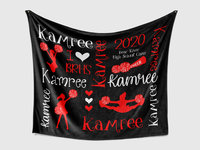 Personalized Cheer Squad Blanket