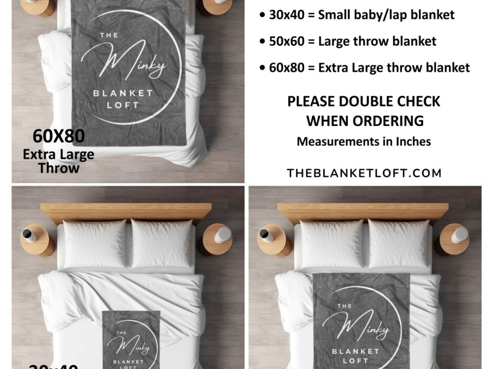 blanket sizes
