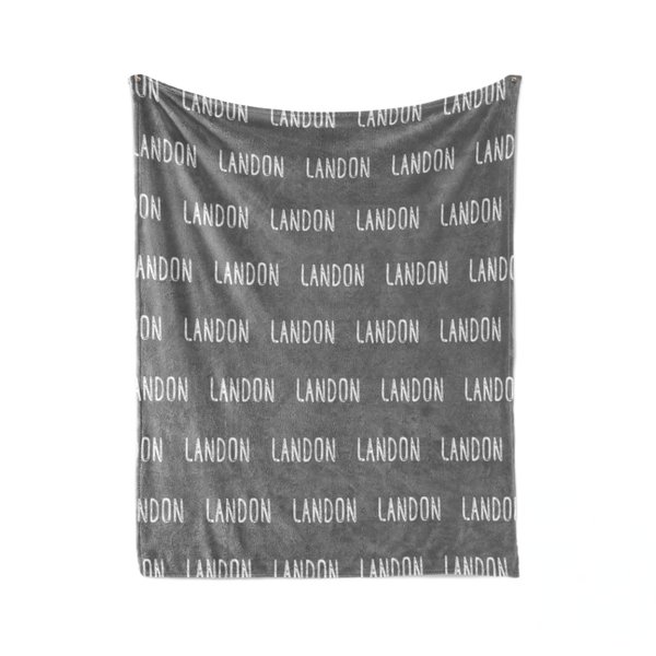 custom color Name blanket