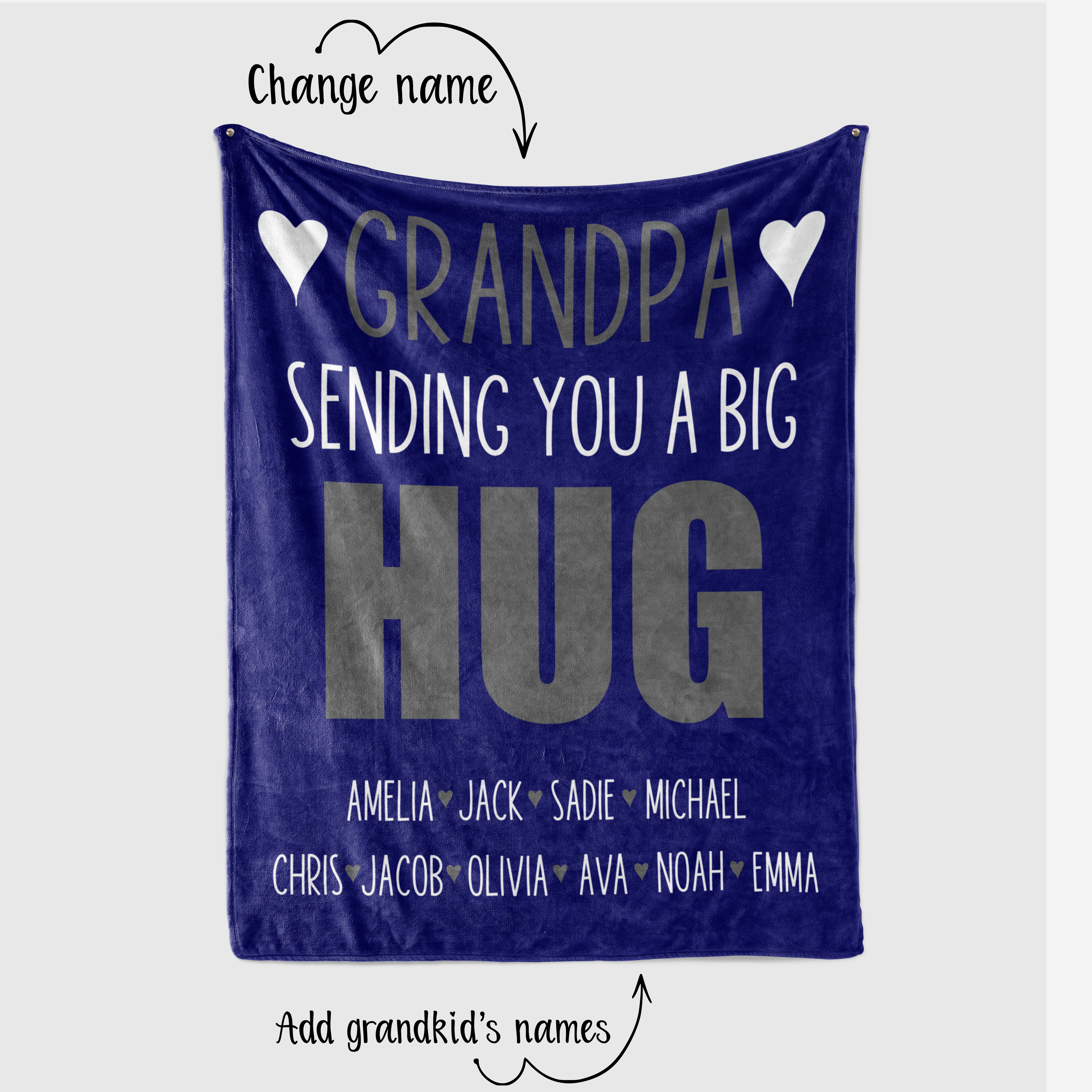 I hugged this blanket top