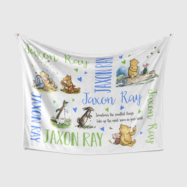 Classic pooh deals baby blanket
