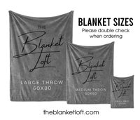 The Man The Myth The Legend Blanket With Name