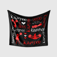 Personalized Cheer Blanket