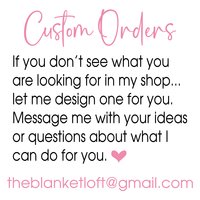 Custom Heart Quote Blanket