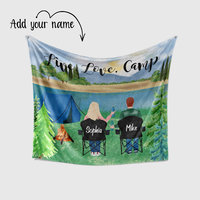 Custom Camping Blanket