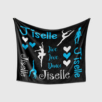 Personalized Live Love Dance Blanket