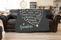 Family Names in a Heart Love Is Design