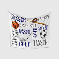 Personalized Sports Blanket