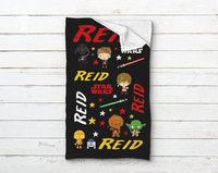 Personalized Star Wars Sleeping Bag With Name