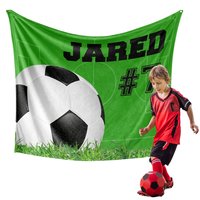 Personalized Soccer Blanket