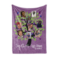 Family Tree Photo Blanket