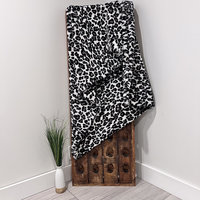 Snow Leopard Luxe Minky Blanket