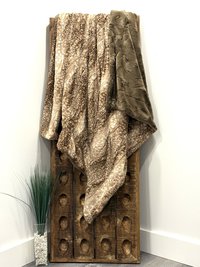 Fawn Latte Luxe Minky Blanket