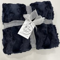 Luxe Cuddle Glacier Ink 50"x60" Adult Minky Blanket
