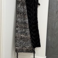 Luxe Cuddle Cheetah with Luca Black 50"x60" Adult Minky Blanket