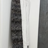 Luxe Cuddle Cheetah with Frosted Sand 50"x60" Adult Minky Blanket
