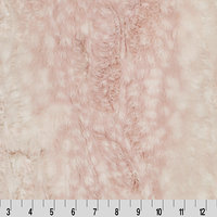 Luxe Cuddle Fawn Rosewater with Shaggy Rosewater 45"x60" XL Travel Minky Blanket