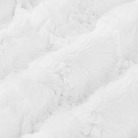 Luxe Cuddle Snow Leopard with Glacier Snow 50"x60" Adult Minky Blanket