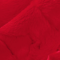 Luxe Cuddle Bobcat with Red Hide 72"x60" XL Adult Minky Blanket