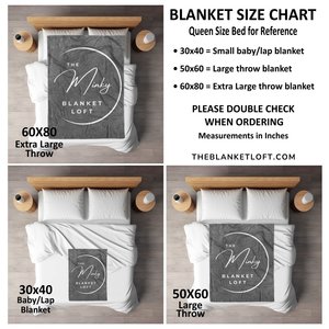 Personalized Sloth Blanket