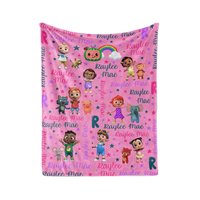 personalized cocomelon blanket