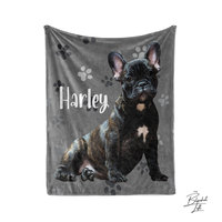 Personalized Dog Photo Blanket