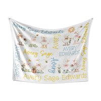 Personalized Ducky Blanket
