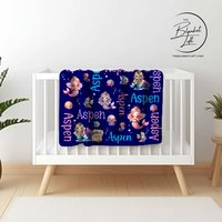 Magical Mermaid Personalized Blanket