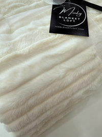 Natural Vienna Luxe Minky Blanket