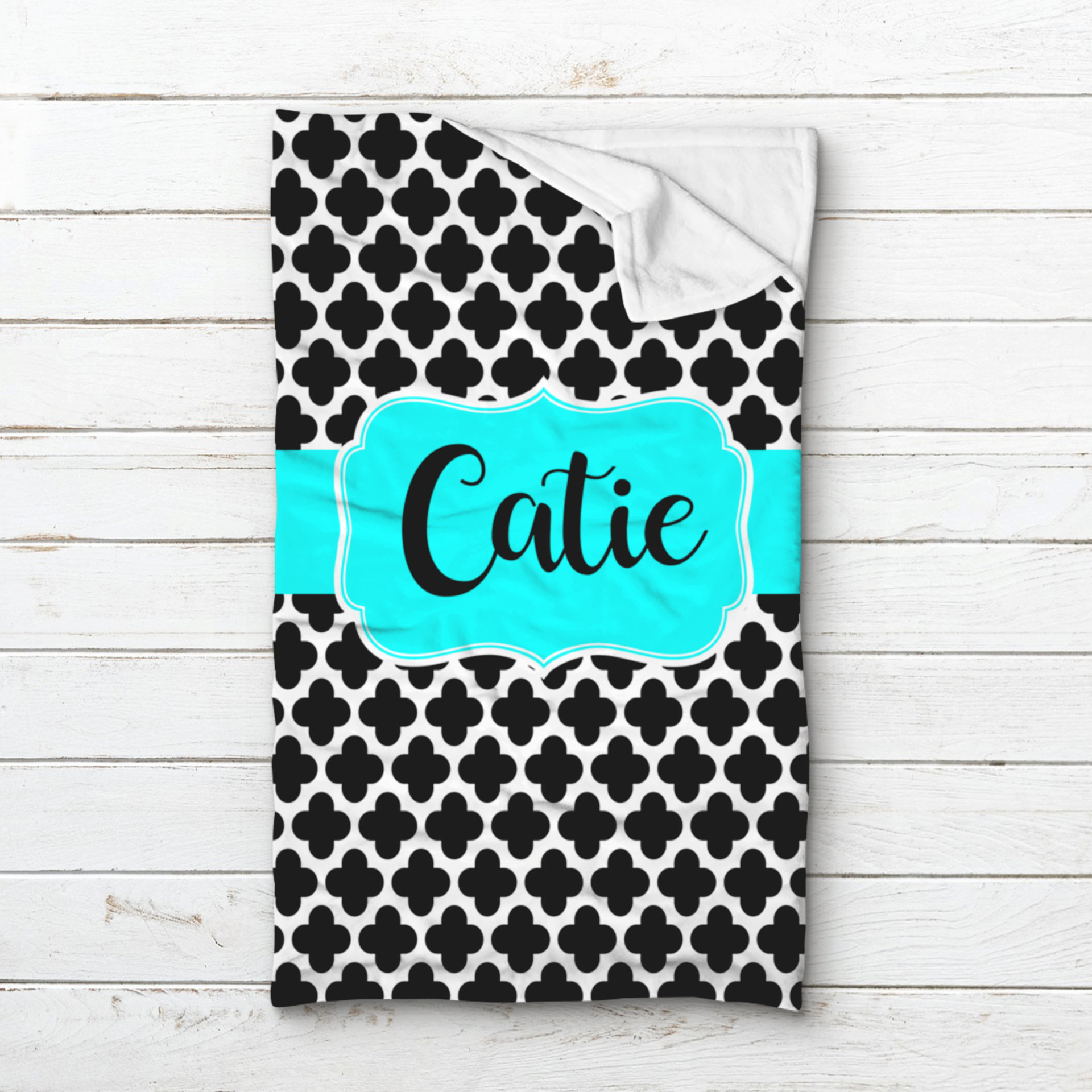 Personalized Moroccan Minky Sleeping Bag