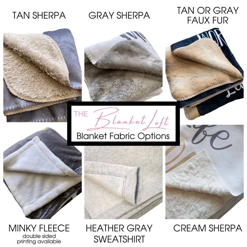 Personalized Distressed Softball Blanket