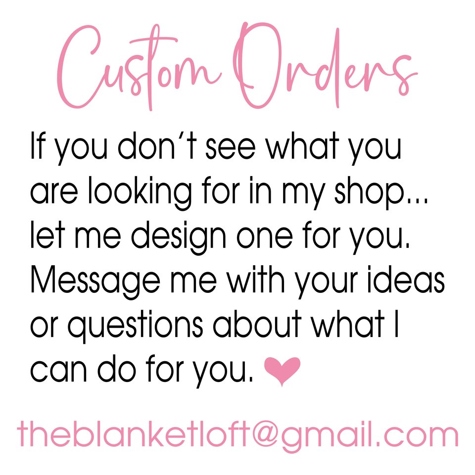 Custom Photo Blanket with Quote