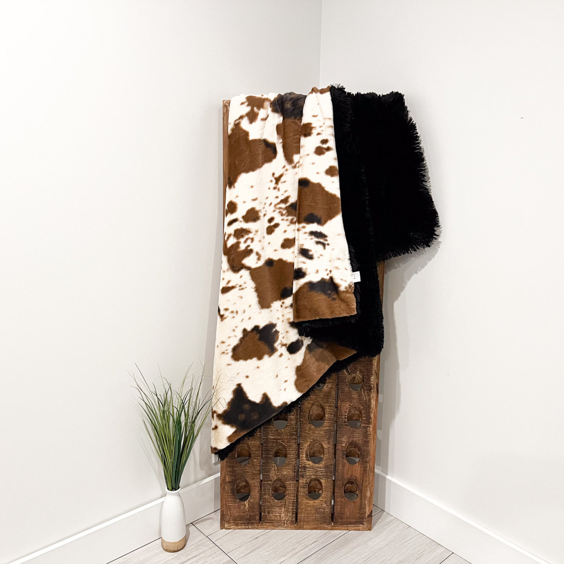 Western Pony Minky Blanket
