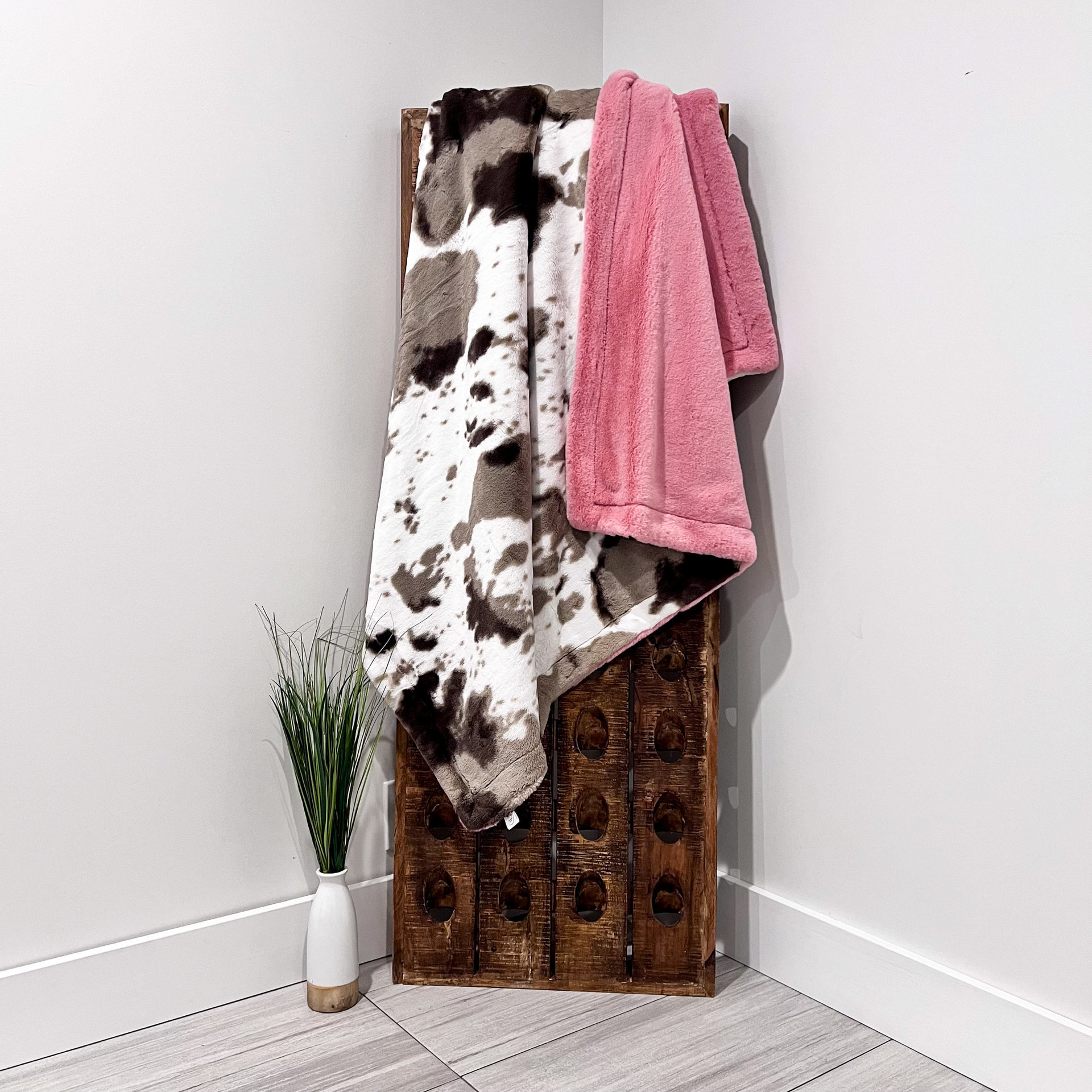 Brown Sugar Pony Minky Blanket