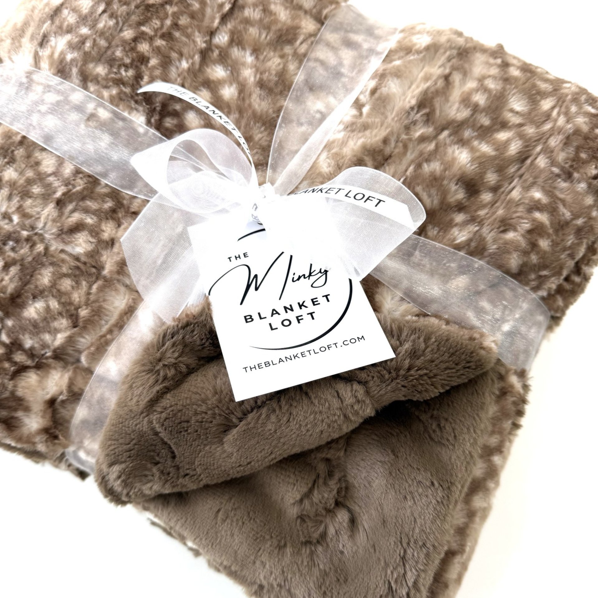Fawn Latte Luxe Minky Blanket