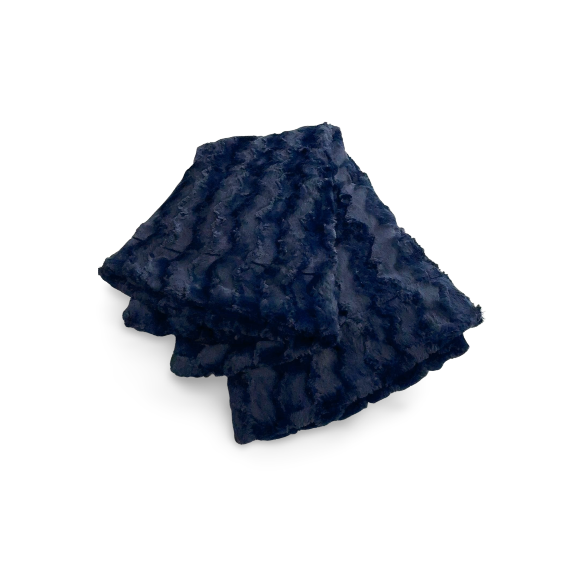 Ink Glacier Luxe Minky Blanket