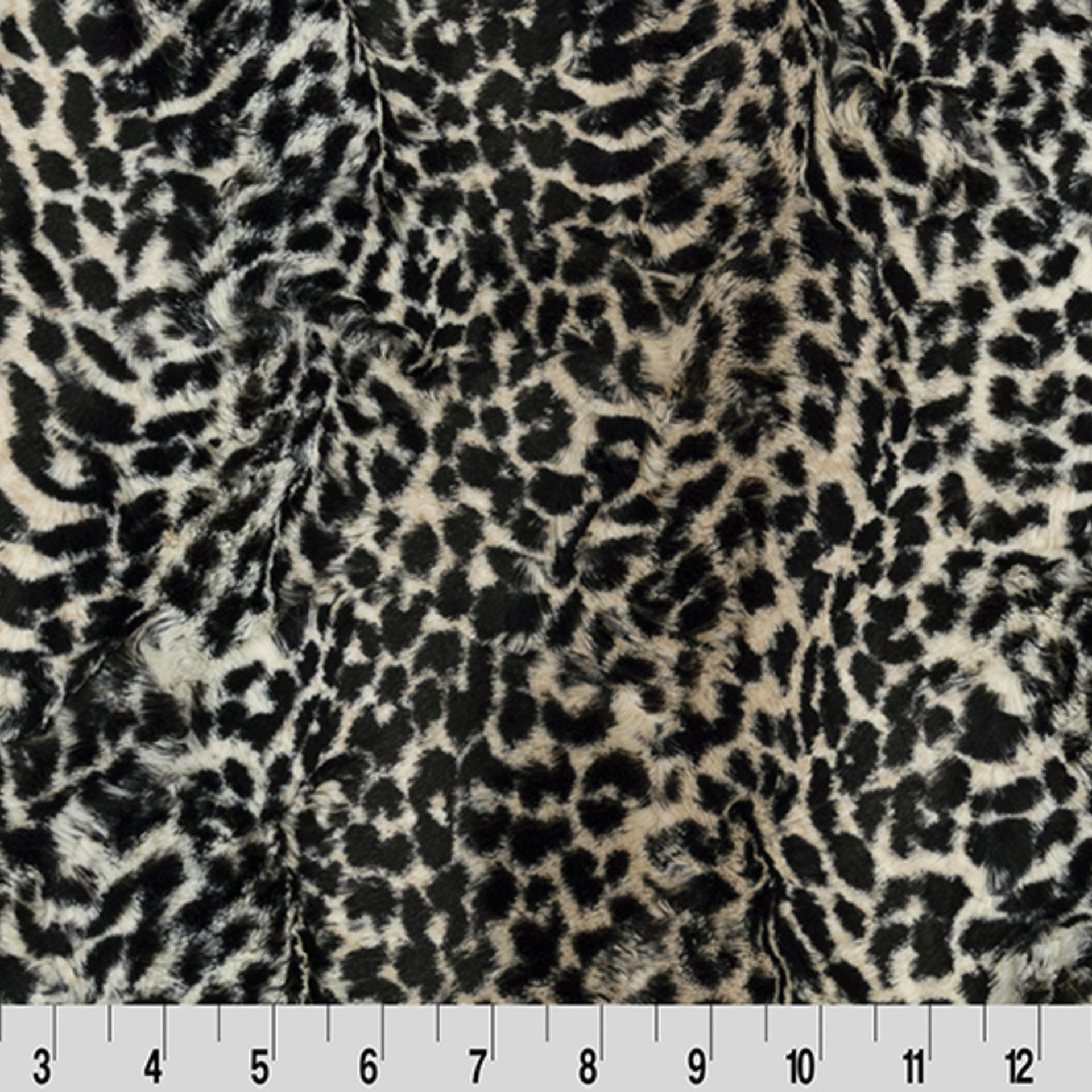 Luxe Cuddle Cheetah with Frosted Sand 50"x60" Adult Minky Blanket