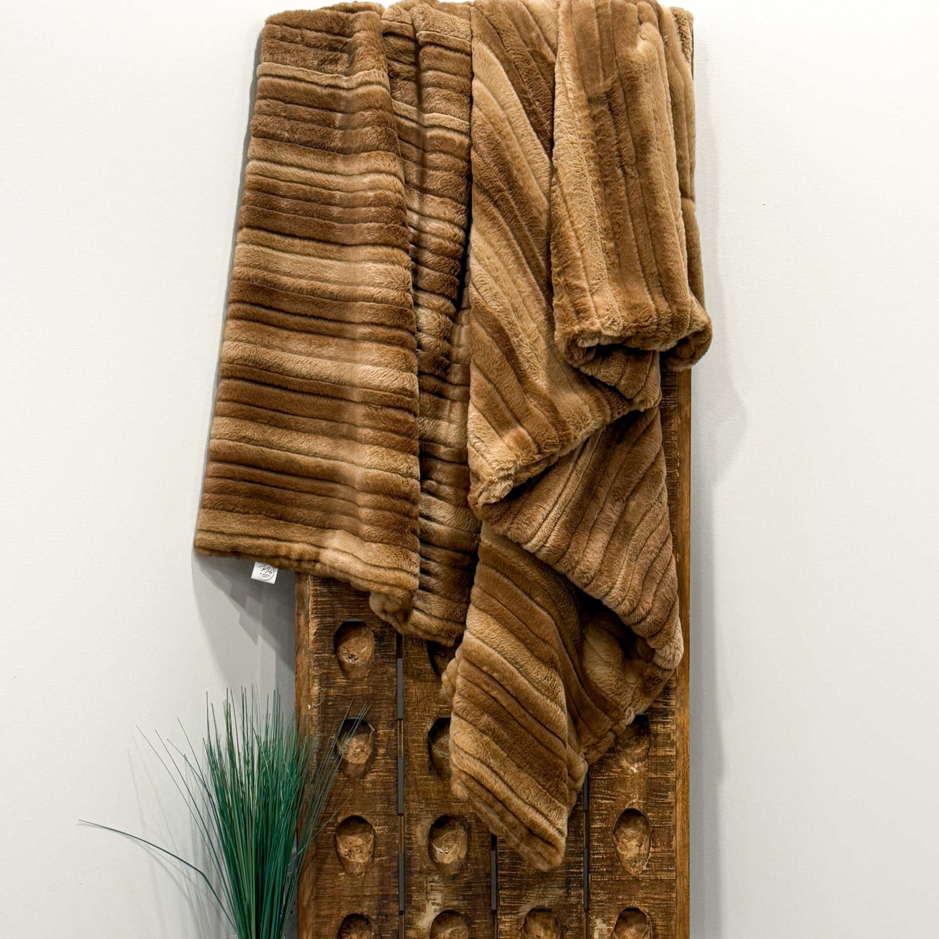 Pecan Vienna Luxe Minky Blanket