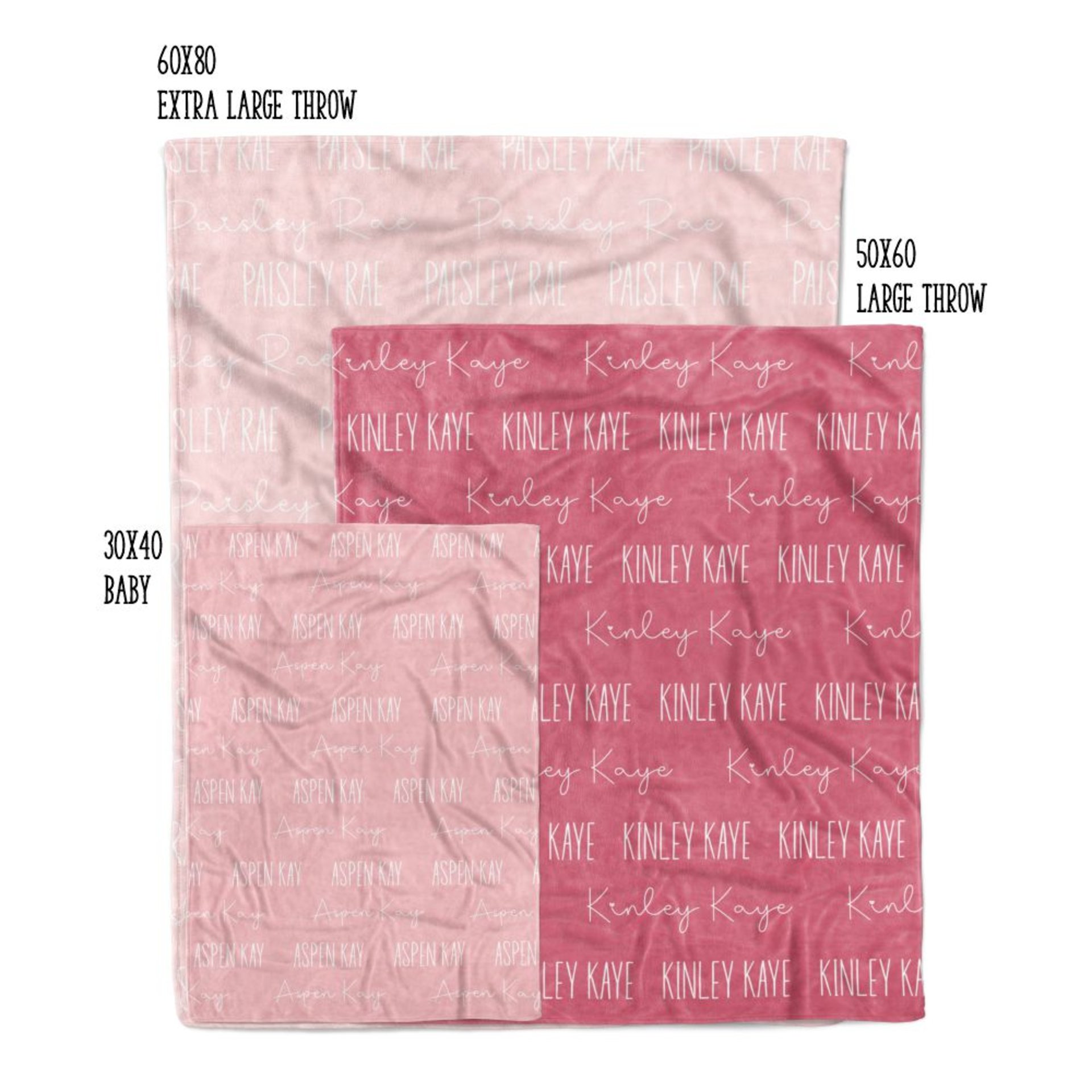 Blanket sizes