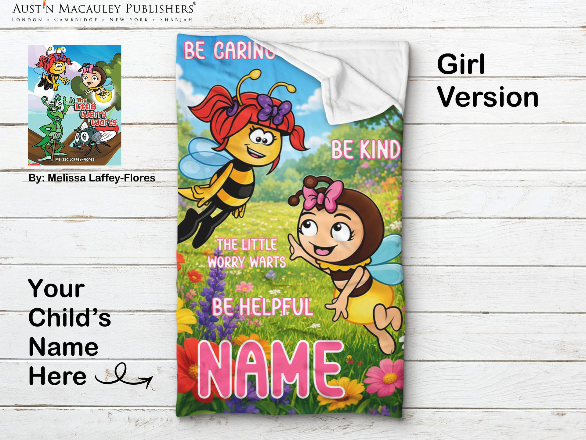 Personalized The Little Worry Warts Sleeping Bag