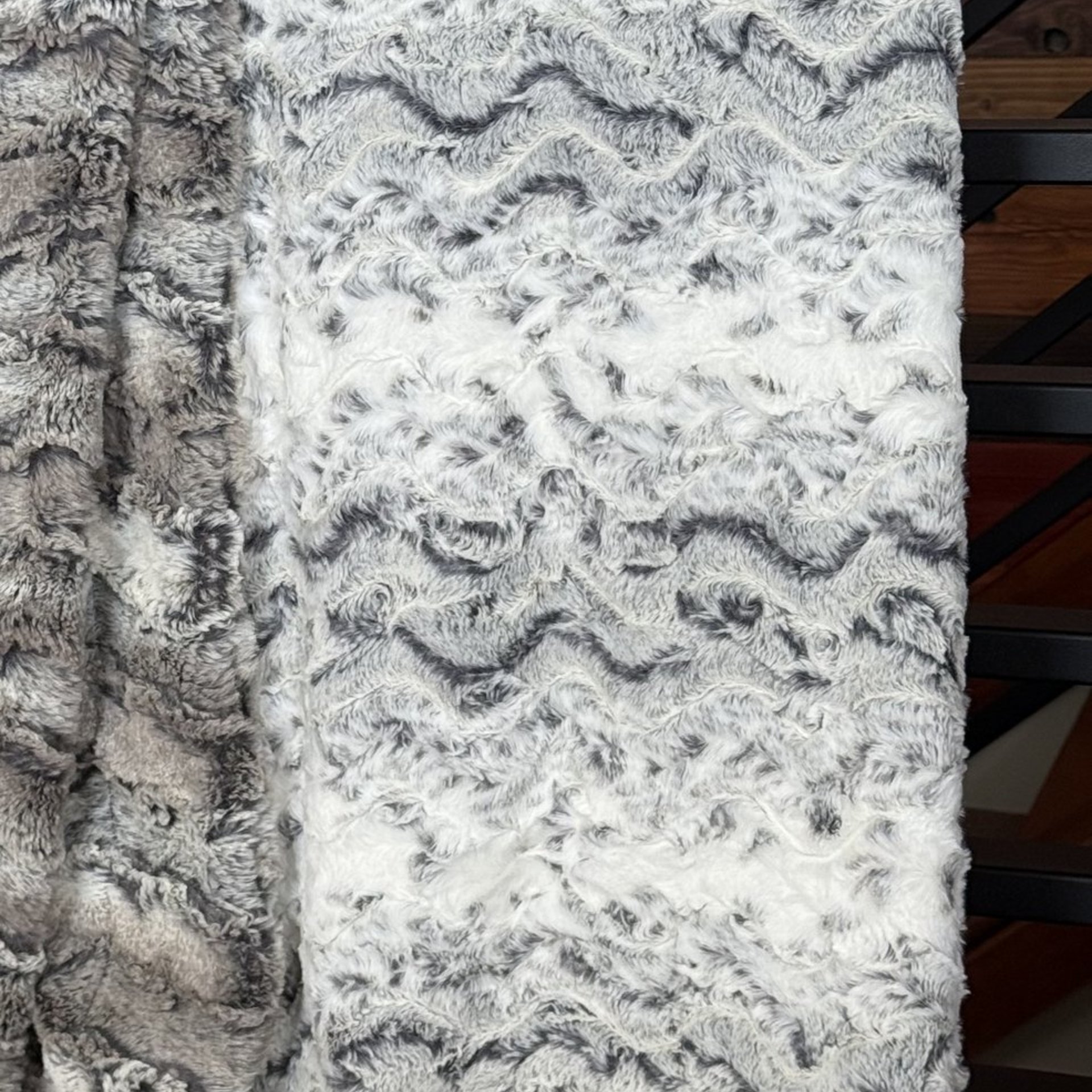 Snowy Owl Luxe Minky Blanket