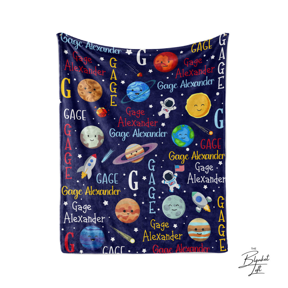 Personalized Solar System Blanket