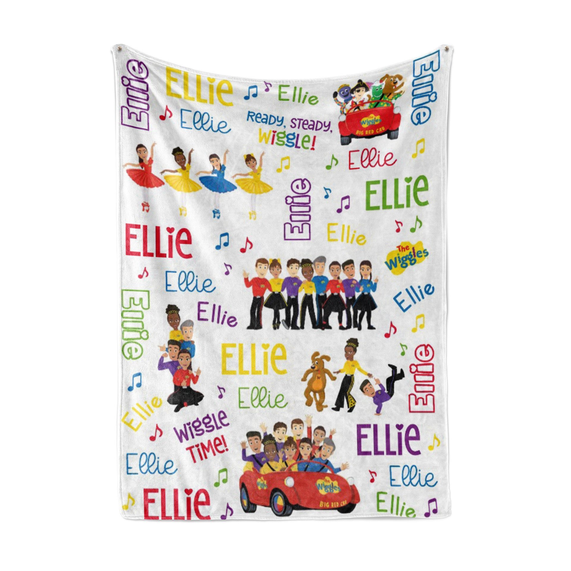 Personalized Wiggles Blanket