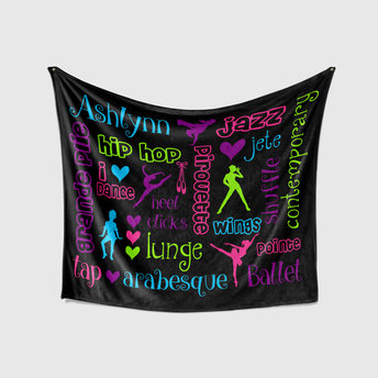 Personalized Dance Blanket