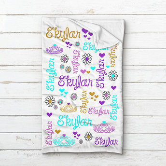 Personalized Princess Slumber Bag