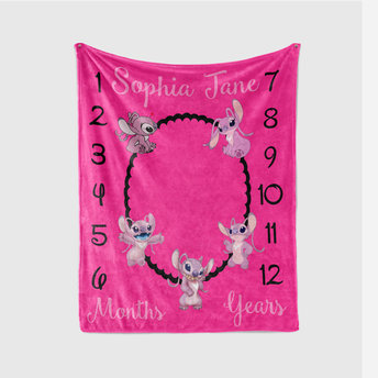 Angel Stitch Milestone Blanket