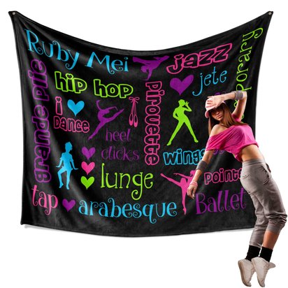 Personalized Dance Blanket