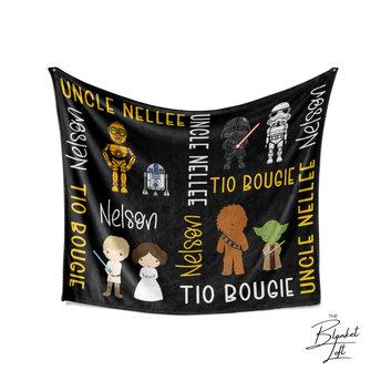 Star Wars Blanket Personalized