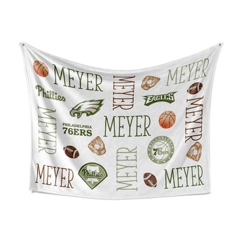 Personalized Sports Blanket