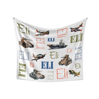 Personalized World War II Adventure Blanket